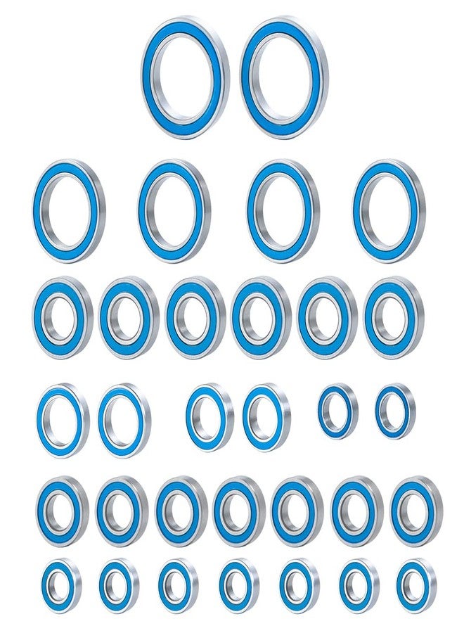 RCLIONS 1set/32pcs RC Car Bearing Kit Front&Rear Axle Carrier Kit for Redcat Gen8 1/10th RC Crawler Car - Image 3
